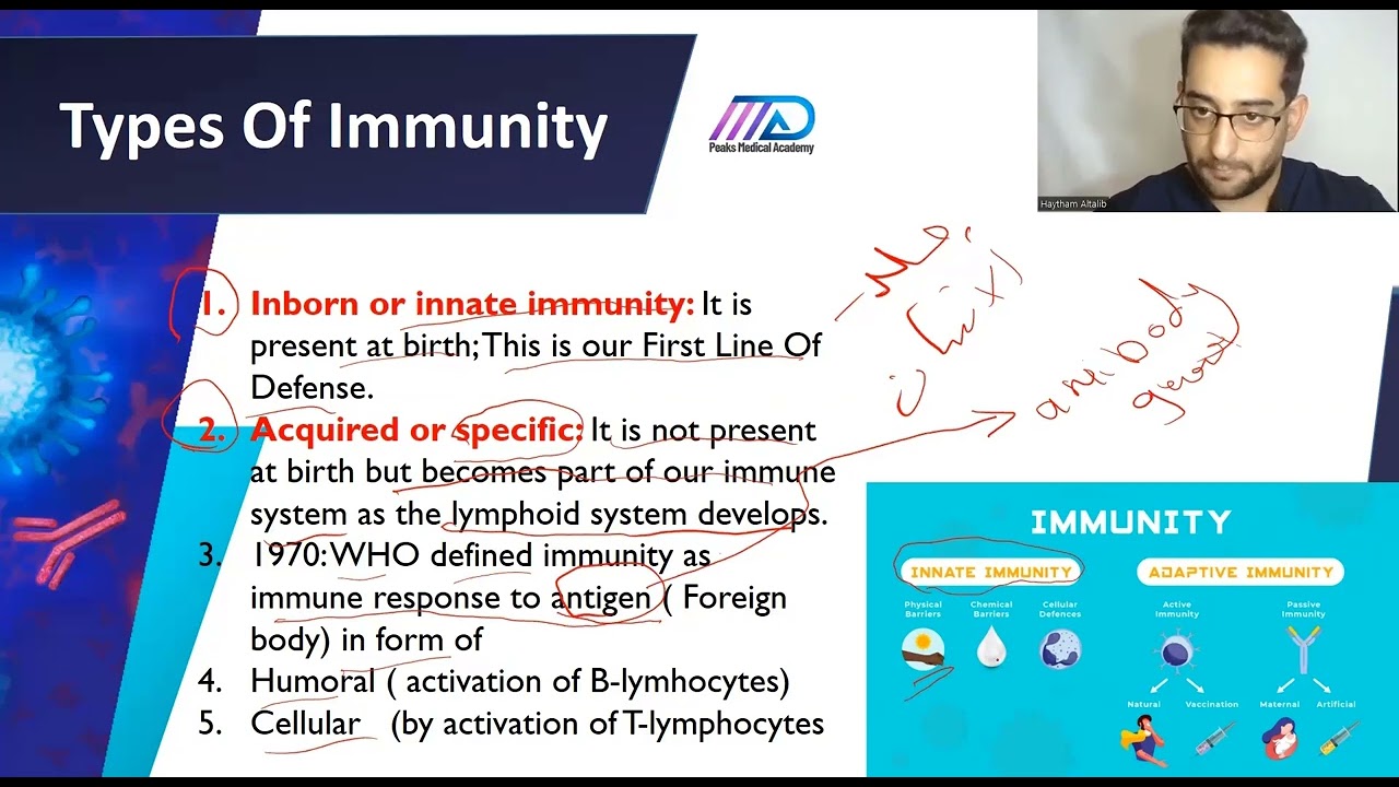 Lec1 Immunity ( طب العراقية / المرحلة الثالثة )