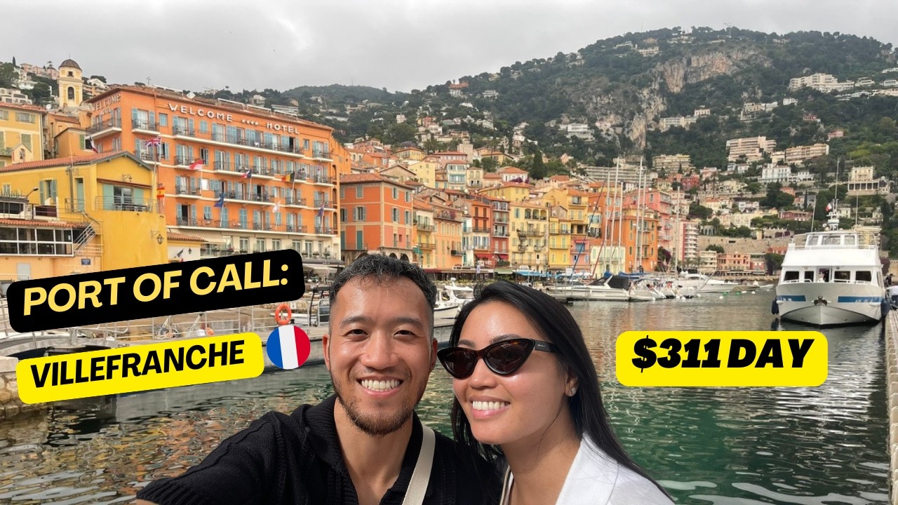 8 HOURS: Nice + Villefranche-sur-Mer, France | Part 6: Western Mediterranean Cruise Vlog