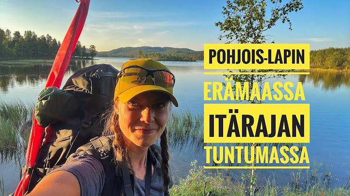 Pohjois-Lapin erämaavaellus itärajan tuntumassa
