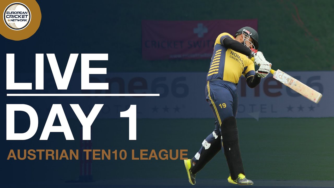 🔴LIVE T10 Cricket ECN Austrian Ten10 League Round 1 Day 1