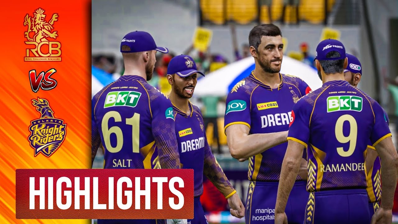 Last over thriller - RCB vs KKR | IPL 2024 match highlights | Cricket ...