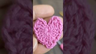 How to crochet heart #shorts #crochet #crochetheart #crochetlove #crochetfashion