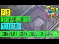 RSLOGIX 500_PLC Program for  convert gray Code to Binary