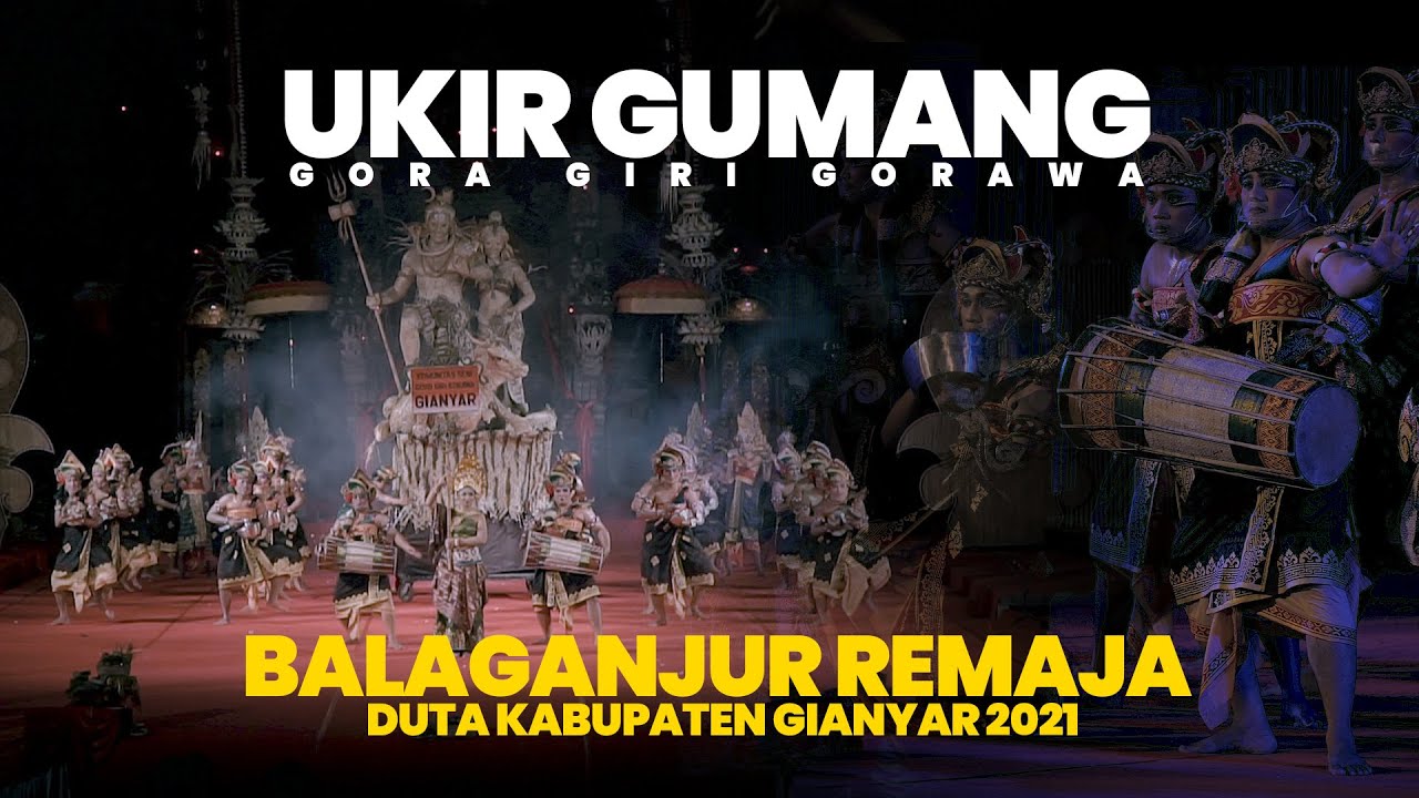 JUARA 2 BALAGANJUR REMAJA 2021. "UKIR GUMANG" DUTA KABUPATEN GIANYAR
