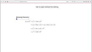 Blackboard2: How to edit existing elements Profile