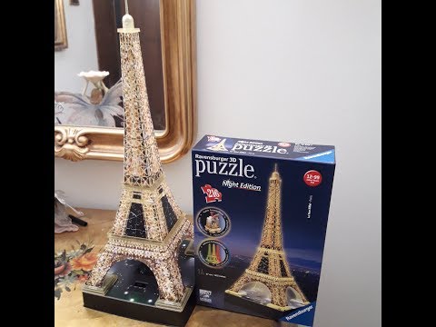 Puzzle 3D Tour Eiffel - Night Edition - Puzzles - Ravensburger