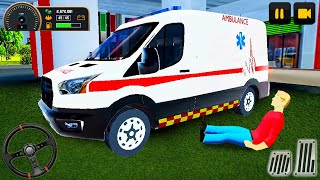 Emergency Minibus Ambulance Simulator - Android Gameplay screenshot 4