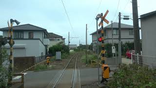 銚子電鉄 仲ノ町→外川 Cabview:Choshi dentetsu Nakanocho to Tokawa