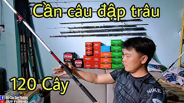 ✅ Cần câu cá sông siêu bạo lực 350k, siêu to khổng lồ, đập trâu, đập bò | DUY FISHING