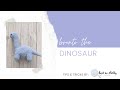 UPDATED Bronto the Dinosaur No-Sew Crochet Amigurumi Pattern: Tips and Tricks ONLY