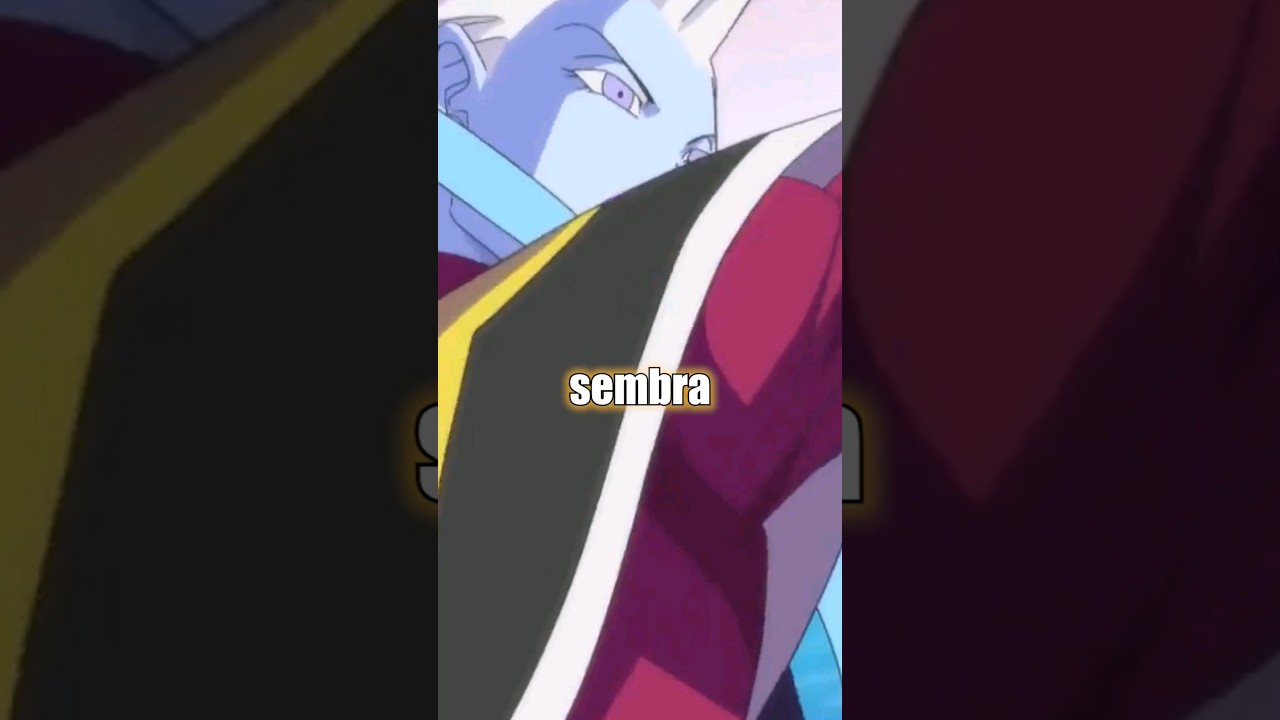 l'unica VOLTA in cui WHIS &egrave; stato FERITO in DRAGON BALL