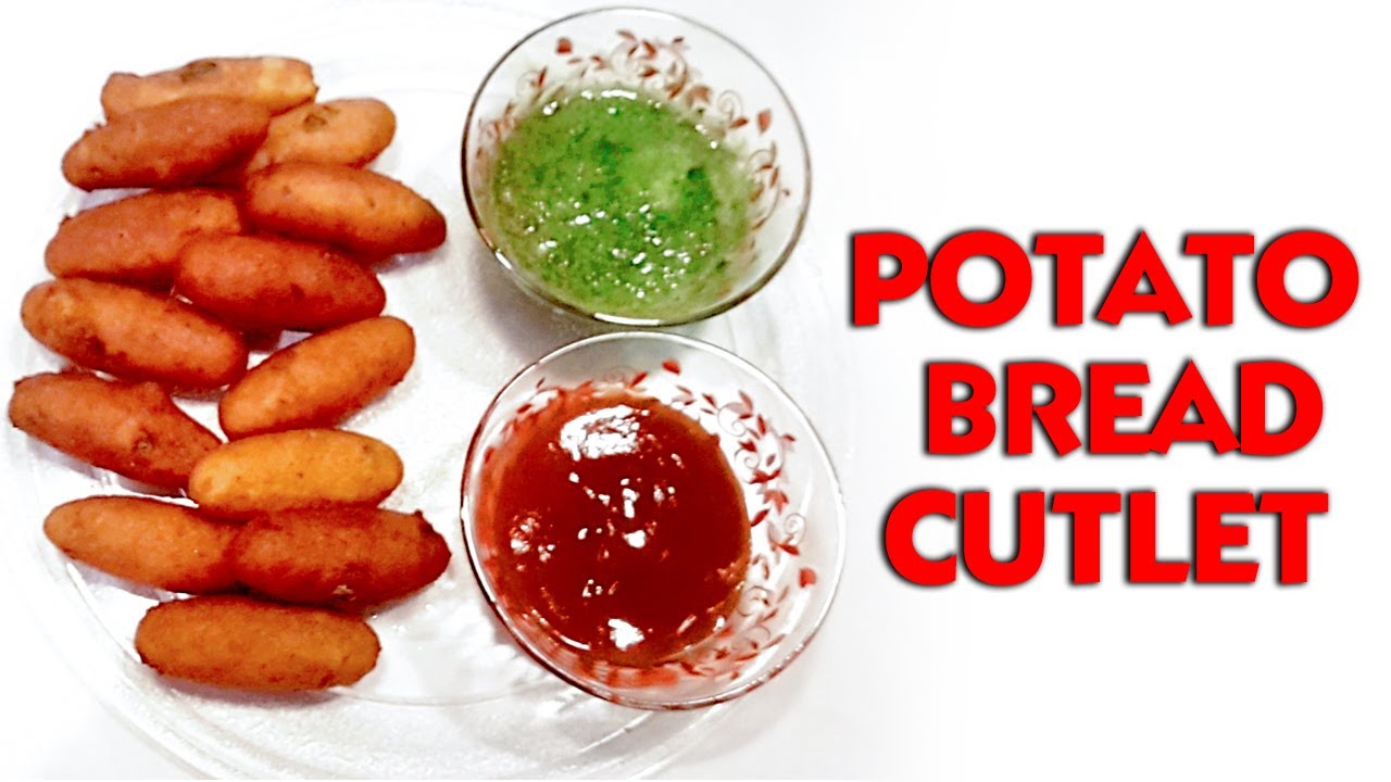 Bread Roll Cutlet ब्रेड कटलेट बनाने की रेसिपी Aloo Bread Cutlet