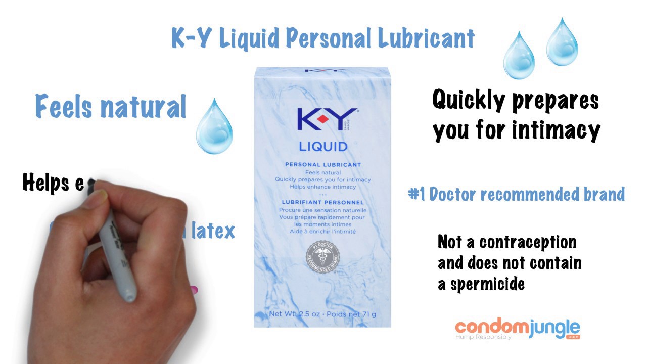 KY Liquid Personal Lubricant Product Video YouTube