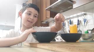 קינוח קצפת ותפוחים בקינמון