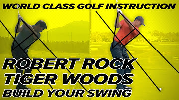 Robert Rock Golf Swing -Tiger Woods Golf Swing - Build Your Swing!!  - Craig Hanson Golf