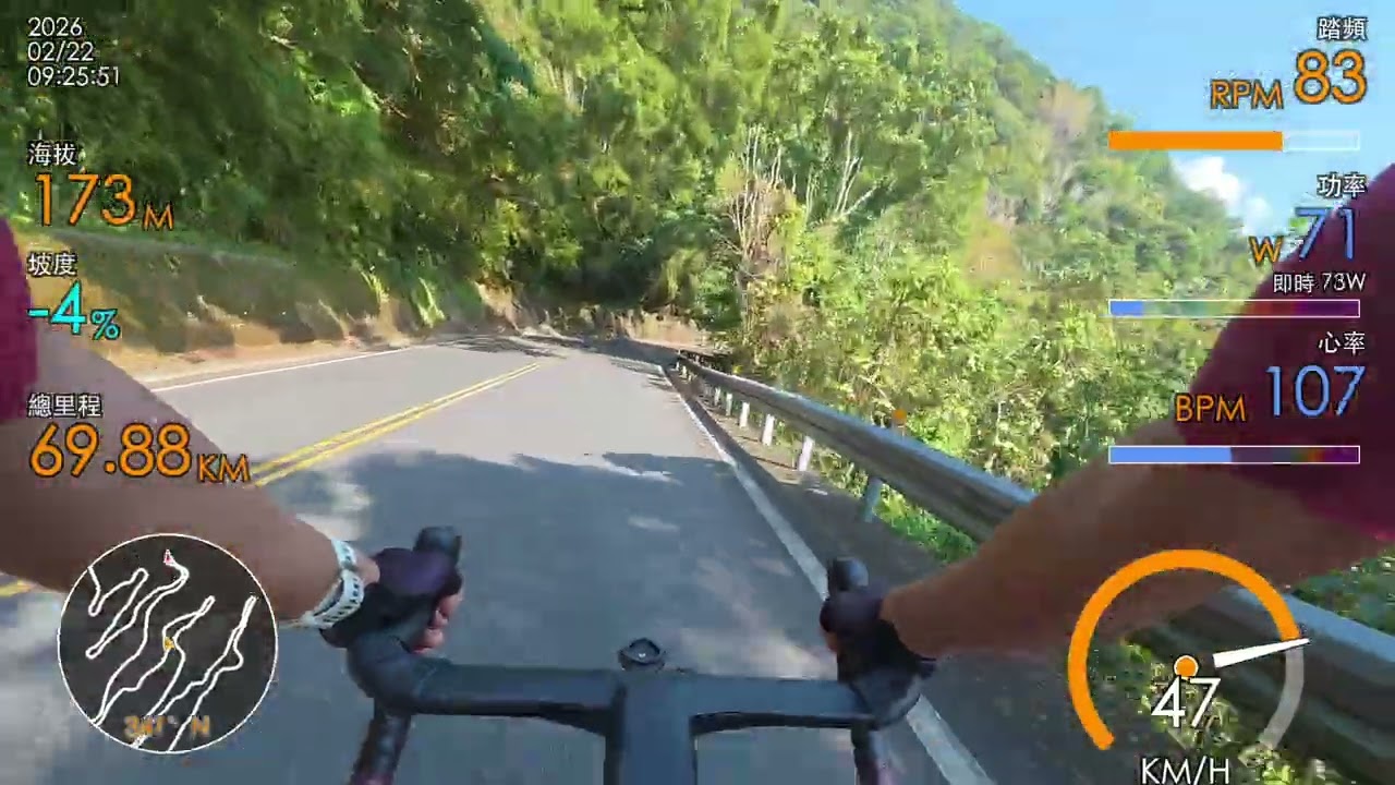 20260222 北宜九彎十八拐下坡