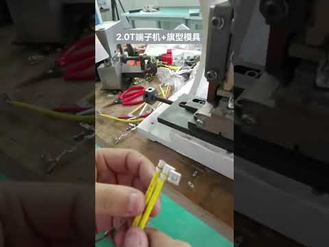 20T Terminal Crimping Machine with Flag Mold for Factory Automation