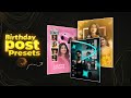 Top 5 MB Happy Birthday Post Presets | Alight Motion Professional Birthday Presets