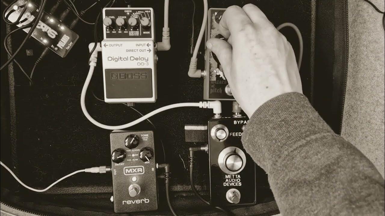 Guitar pedal feedback loop YouTube