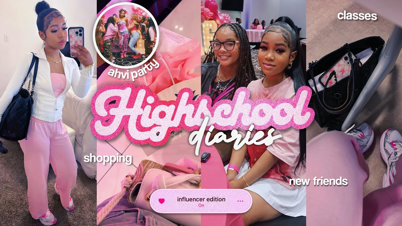 HIGH SCHOOL WEEK IN MY LIFE | ahvi bday, classes, new friends, shopping, chit chats