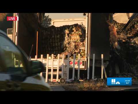 Lanes reopening after pickle truck fire in DeKalb County