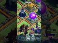 5 Dragons + 5 P.E.K.K.As vs TH10! 🐉⚔️ #clashofclans #shorts