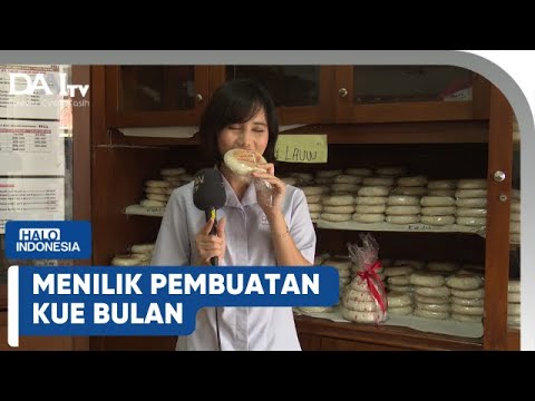 MENILIK PEMBUATAN KUE BULAN | HALO INDONESIA