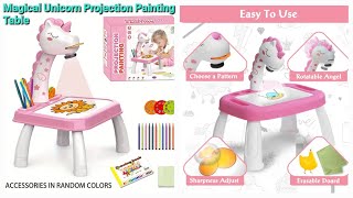 Projection Painting Table - How To Assemble + Quick Review