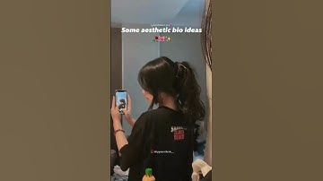 aesthetic bio ideas 🥂 #aesthetic #beautiful #youtube #shorts #instagram #reels #vrindavan #ideas