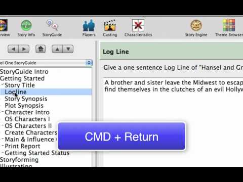 using the character generator in dramatica story expert mp4