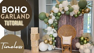 Boho Balloon Garland DIY || Bohemian Theme Decoration || Brittany Bradley 2023