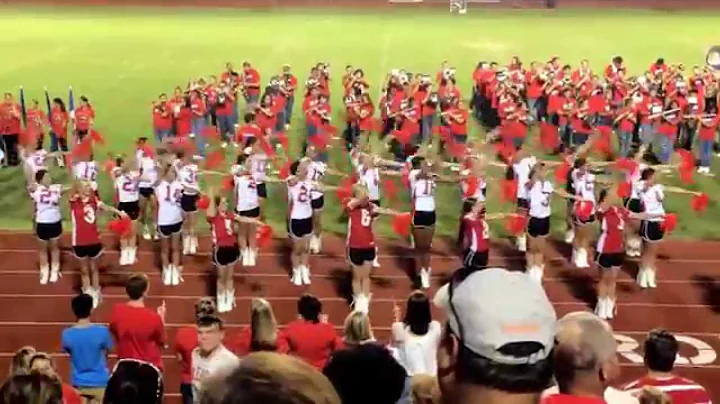 Strutters and BC Band- School Song- Burning of the Letters 2014