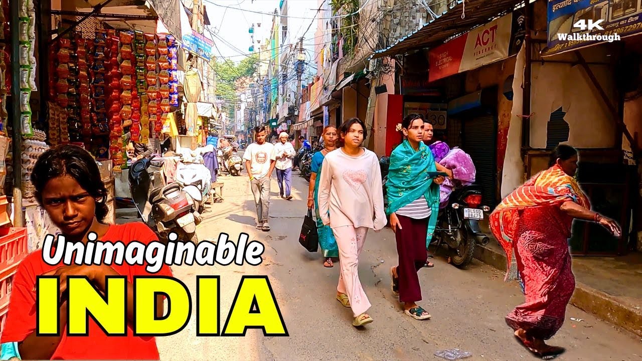 🇮🇳 Indian Cities Suck But Nobody Cares | INDIA Walking Tour 4K | Silent Documentary 2025