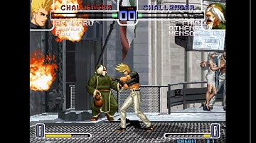 KOF 2002 BUG BENIMARU VS CHIN INFINITE HSDM +OPEN THE GATE + CRASH GAME