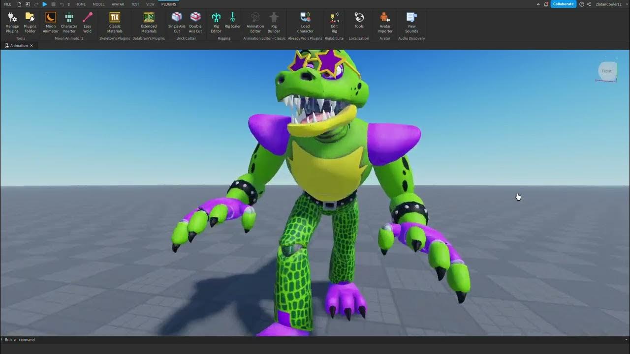 Animation Monty in Roblox Studio [MOON ANIMATOR] - YouTube