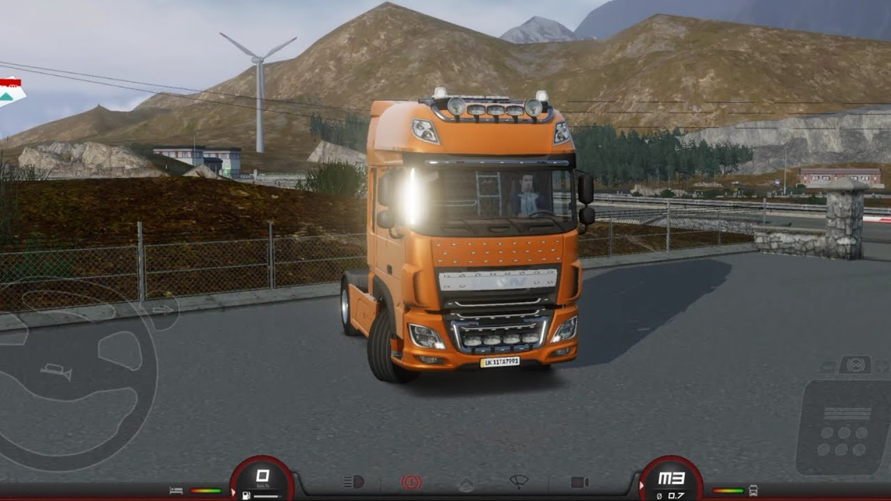 logs delivery Tremola to Lech 369 Km ... TRUCKERS OF EUROPE 3 