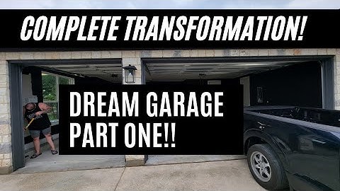 Dream garage build - PART ONE!