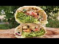 SUPER DELICIOUS CHICKEN WRAP RECIPE WITH SPECIAL SAUCE!