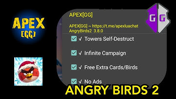 ANGRY BIRDS 2 Enhanced Game Play by Lua Script in Game Guardian