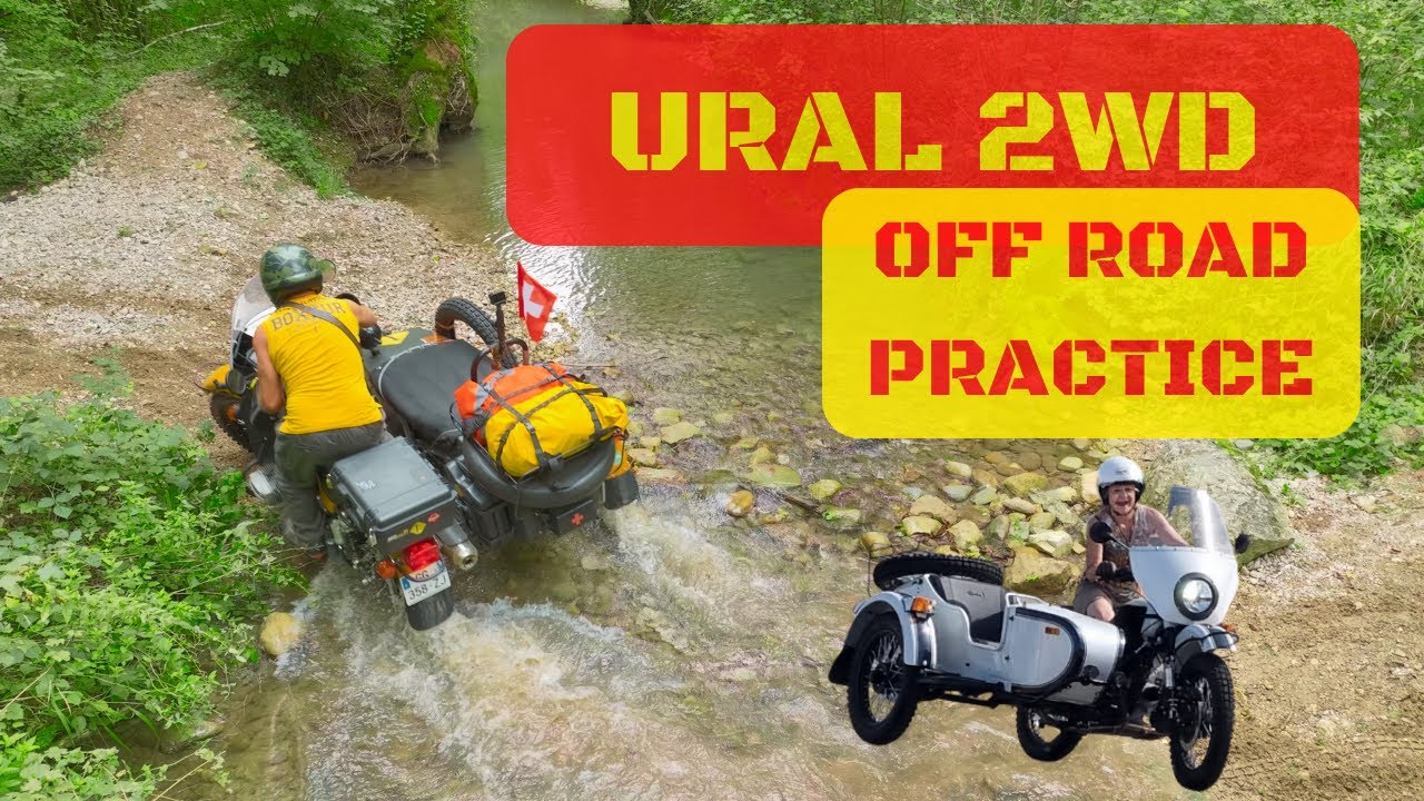 P1.4 : Tour du monde en sidecar Ural, entraînement off road 2WD, Robby 3 Wheels & Mag