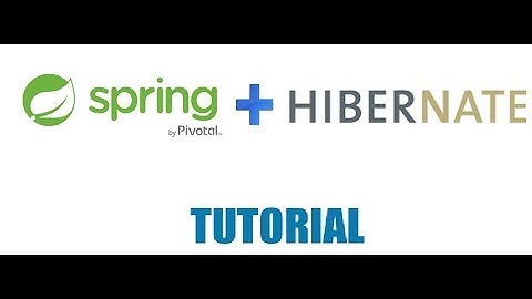 Part 8 - Spring and Hibernate - Storing values to a Database