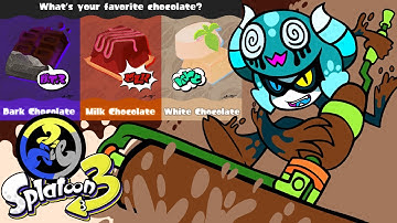 【Splatoon 3】SPLATFEST: Dark Chocolate vs. Milk Chocolate vs. White Chocolate【Rickubus】