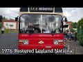 Fabulous Nostalgic Bus Ride On A Vintage Restored 1976 Midland Red Leyland National