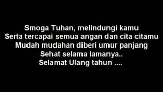 Status WA ucapan selamat ulang tahun