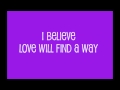 I Believe- Blessed Union Of Souls (Lyrics)