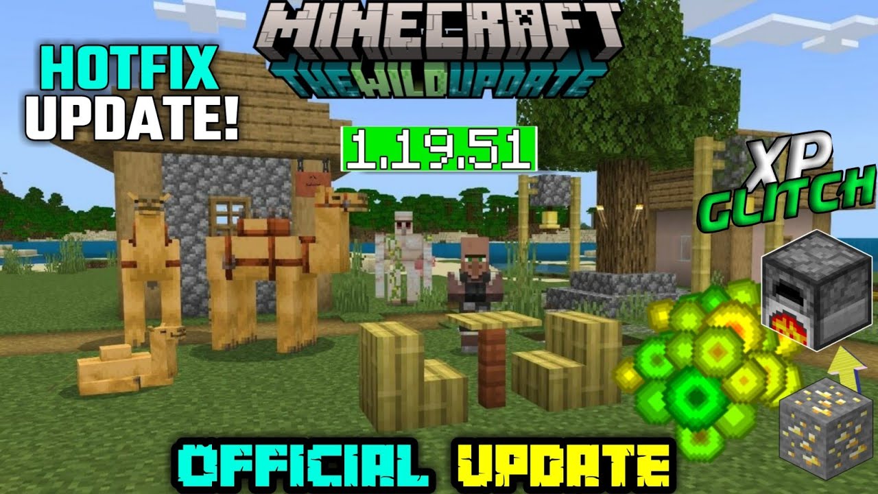 Minecraft Pe 1.19.51 Official Version Realised | Minecraft Pe Bug Fix ...