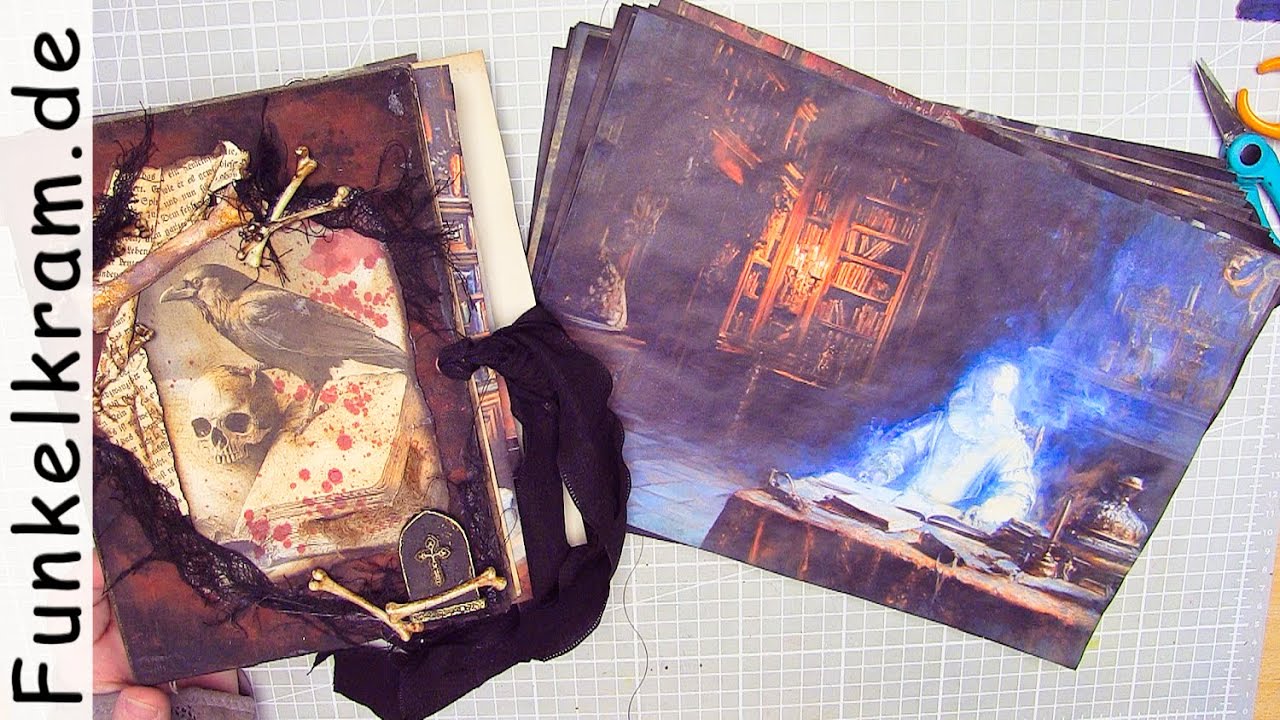Junk Journal Hacks: So fügst du nachträglich Seiten oder Papier ins fertige Journal ein