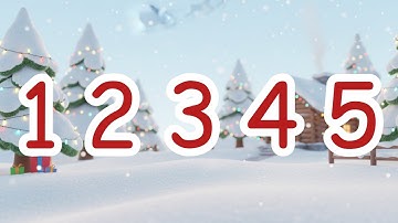 🎄 Christmas Counting Song 1 to 5 | Counting for Kids | Fun Learning Video 🎄| AdooKidsTV 