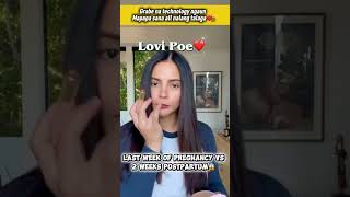 Lovi Poe Nag Flex Ng Abs 2Weeks After Manganak シ