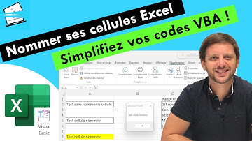 Astuce clé pour VBA Excel: Nommer ses cellules